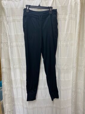 Lole Black Slim Fit Jogger Pants with Drawstring